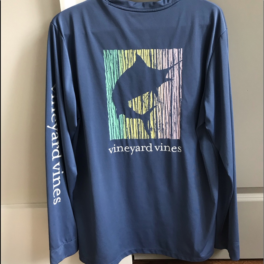 Men’s Vineyard Vines Performance Fishing Tee-Shirt